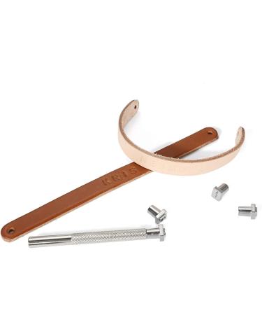 Yoption 36Pcs Metal Letter and Number Stamps Set - 26 Alphabet Letters & 10 Numbers Imprinted Leather Punching Tools (6mm) - Buy Online on GoSupps.com