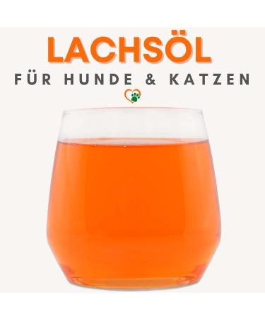 Mahu Nature 1L Salmon Oil for Dogs & Cats | Omega 3 & 6 Fatty Acids | BARF Diet Addition for All Ages - Buy Online on GoSupps.com