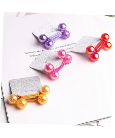 ABOOFAN 9 Pairs Kids Hair Ties Bracelet Holder Hair Ties Balls Pearl Hair Accessories Butterfly Ball Hair Rope Band Tie Ball Hair Ties Blue Scrunchies Pearl Tiara Miss Acrylic Bouncy Ball - Buy Online on GoSupps.com