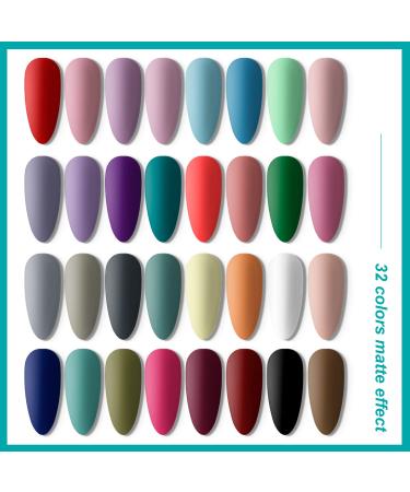 JODSONE Gel Nail Polish Kit - 32 Colors with UV Light | Manicure Tools Set for Women | Soak Off Gel Nails | Classic Series - Buy Online on GoSupps.com
