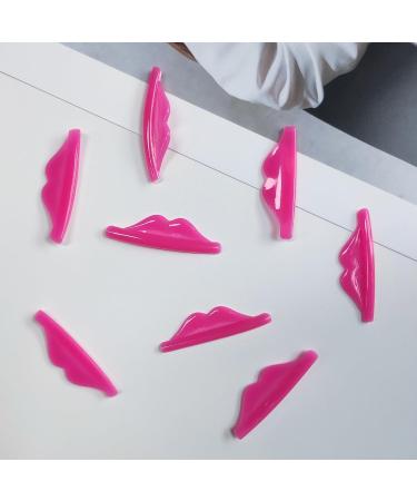 Lash Lift Rods 2024 | Reusable Silicone Eyelash Perm Pads - 4 Sizes C Curl | No Glue Self-Sticky Lamination Tool | RosaRed - Buy Online on GoSupps.com