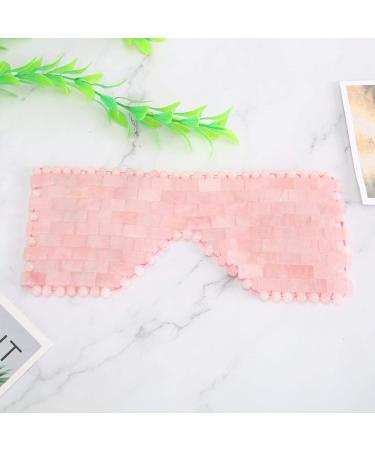 Jade Eye Mask - Cooling Sleep Mask for Puffy Eyes & Dark Circles | Soothe Fatigue with Crystal Eye Cover - Buy Online on GoSupps.com