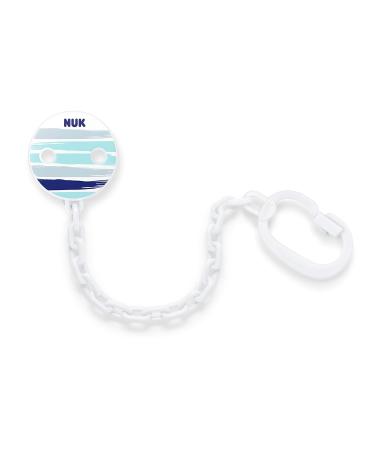 Nuk Nature Sense Beach Set - Drinker Bottle Silicone Pacifier & Chain for 6-18 Months - Eco-Friendly & Safe Green Baby Essential - Buy Online on GoSupps.com