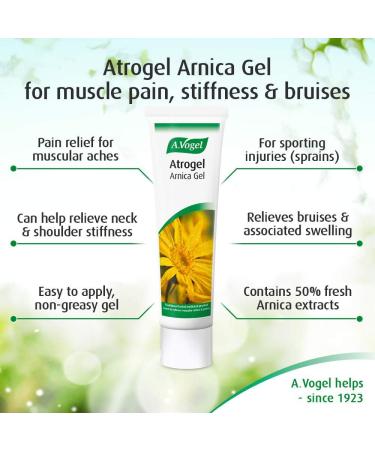 A.Vogel Atrogel Arnica Gel 50ml - Natural Relief for Pain and Inflammation - Buy Online on GoSupps.com