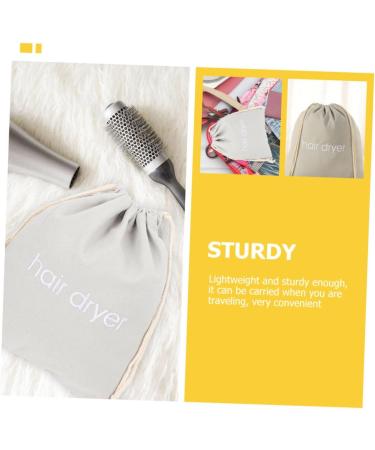 ABOOFAN 8 Pcs Hair Dryer Storage Bag Cotton Drawstring Bags Drawstring Toiletry Bags Hair Blower Bag Travel - Buy Online on GoSupps.com