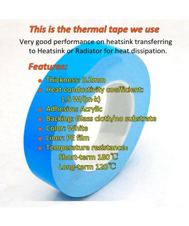 20pcs Aluminum Cooling Cooler with Blue Heat Pad - High-Performance Cooling Solution for International Shipping - Buy Online on GoSupps.com
