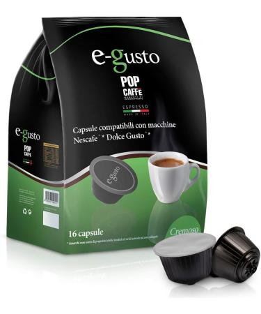 SIMFED Caffee Pop Nescafe Dolce Gusto compatible intensive creamy Arabic deaddined 96 capsules - Buy Online on GoSupps.com