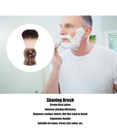 Restokki Professional Portable Men's Razor Brush - Soft Hair Facial Care Tool for Home & Salon Use - Buy Online on GoSupps.com