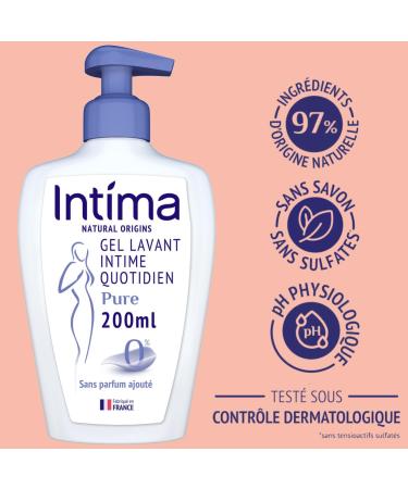 Intima Neutral Intimate Gel - 1 bottle of 200 ml - Buy Online on GoSupps.com