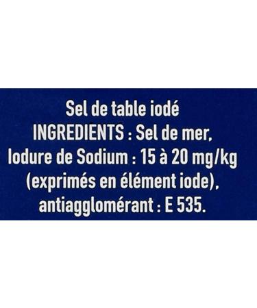 La Baleine Sel de Mer Fin Etui 1 Kg - Lot of 4 - Buy Online on GoSupps.com