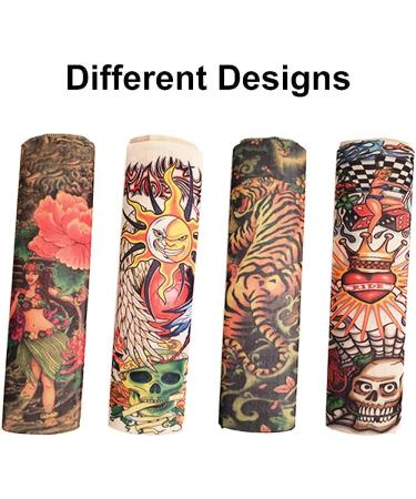 GTLZLZ Kids Temporary Tattoo Sleeve - 10PCS Fake Slip-On Arm Sunscreen Sleeves for UV Sun Protection and Cooling - Buy Online on GoSupps.com