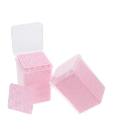 Lingettes Dissolvantes pour Vernis Ongles et Adh sives pour Extensions de Cils 400 Pi ces 200 Feuilles par Bo te Coton Doux Usage Professionnel et Maison