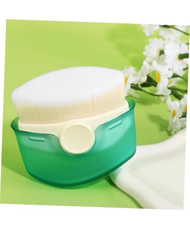 PLAFOPE Flat Top Makeup Brush with Cover Compacts Diched Synthetic Civil Foundation for Sunscreen Foundation Lightswheeled Egalige Makeup Application - Buy Online on GoSupps.com