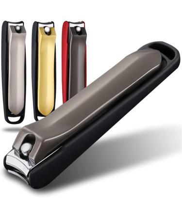 Nail Clipper for Thick Nails 1Pcs Nail Clippers Manicure Tool Anti Splash Fingernail Toenail Nippers Pedicure Cutter Cuticle Scissors Trimmer (Color : Gold) - Buy Online on GoSupps.com