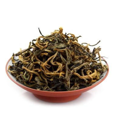 GOARTEA 1000g (35.2 Oz) Supreme Yunnan FengQing Golden Buds Dian Hong Dianhong Chinese Black Tea noir
