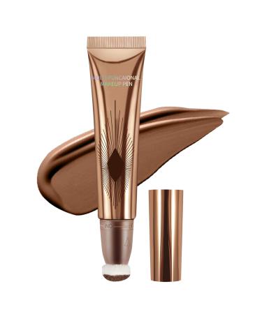 bellv Illuminating Makeup Stick - Magic Liquid Beauty Foundation - Long-Lasting Beauty Concealer Pencil - Face Contour for Women Mothers Daughters Wives Bellv