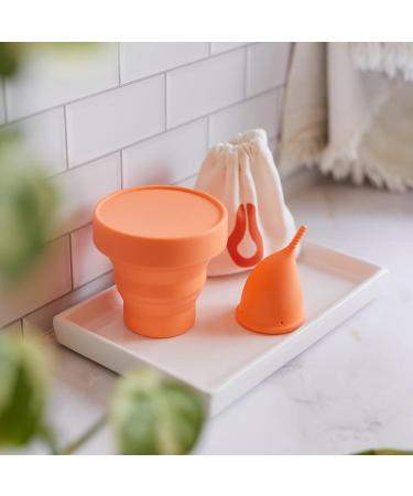 PapayaCup - Flexible & Soft Menstrual Cup for Sensitive Women | Ideal for Post-Birth Comfort & Convenience - Buy Online on GoSupps.com