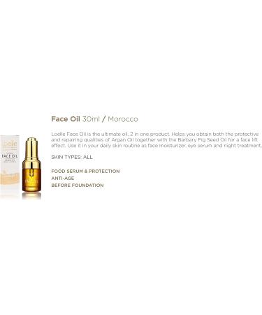 Loelle - Organic Prickly Pear Seed Oil for a Bright and Moisturised Face - Anti-Wrinkle Facial Oils with High Vitamin E and Antioxidant Content - Hand-picked in Morocco (30ml) Gold - Buy Online on GoSupps.com