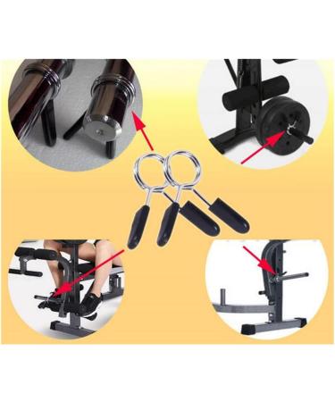Buy Kaggepeza Dumbbell Closures - 4 Spring Clip Locks for 30mm Dumbbell Bars | Secure Weight Lifting Accessories for Exercise - Buy Online on GoSupps.com