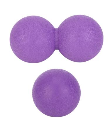 Healeved 2st Yoga Ball Massageball Massage balls for the back lacrosse balls Massage ice hockey foot massager massage roller muscle massage device for home household gymnastics ball fascia