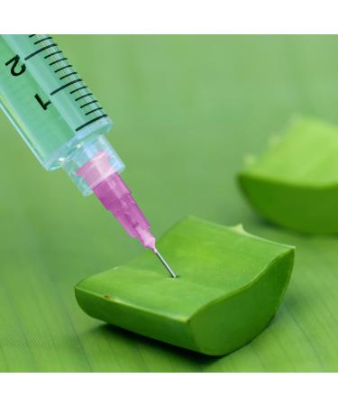 100 Pcs 18Ga 1 Inch Lab Dispensing Needles - Luer Lock - Individually Sealed - Buy Online on GoSupps.com