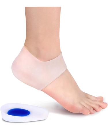 Moisturizing Silicone Heel Insoles & Socks for Plantar Fasciitis | Heel Supports & Protectors for Men & Women - Buy Online on GoSupps.com