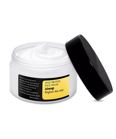 Snail Face Cream Snail Collagen Lifting & Firming Cream All in One Cream Powerful Facial Moisturize Korean Skin Care Smooth Skin & Hydrating For Dry