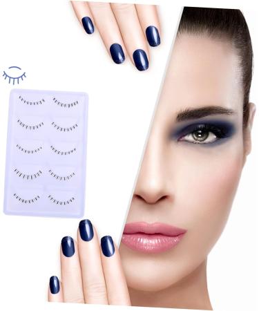 Beavorty 10 Pairs lower eyelashes Russian natural lashes false lower lashes natural eyelashes false eyelashes bottom lashes strip bottom eyelashes strip fiber transparent stem - Buy Online on GoSupps.com