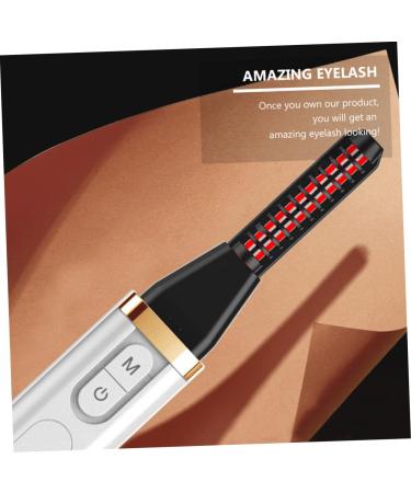 Ipetboom Heated Eyelash Curlers Abs Cosmetic Miss White Electric Heated Eye Lashes Curler - Buy Online on GoSupps.com