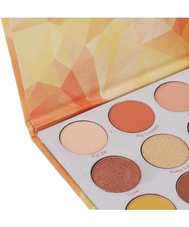 Makeup Palette Warm Tone Colors 12 Colors Eyeshadow Plattet for Wedding Party Office - Buy Online on GoSupps.com