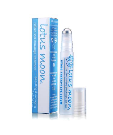 Lotus Moon Hydro-Therapy Roll-On Eye Serum - instant hydration for your delicate eye area with Hyaluronic Acid  helps reduce puffiness  and dark circles