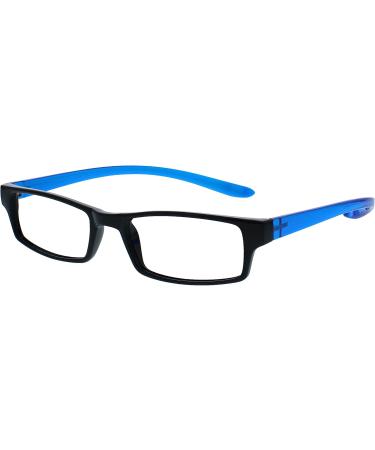 Buy UV Reader Black Bright Blue Neck Reading Glasses - 2 Pack for Women & Men | +2.00 Diopters | UVR2PK020 - International Shipping Available - Buy Online on GoSupps.com
