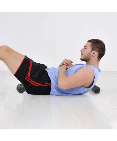 Buy Wexffu Fascia Ball & Roller Set Deep Tissue Massage for Spine Back & Neck Relief | Includes Storage Bag (2 Pieces) - Buy Online on GoSupps.com