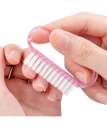 15-Piece Nail Brush Set | Plastic Cleaning Brushes for Beauty & Nail Care (5 Colors) - International Shipping Available - Buy Online on GoSupps.com