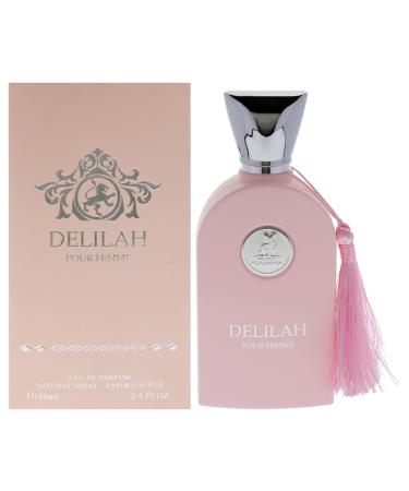 Lattafa Maison Alhambra Delilah Pour Femme Eau de Parfum Spray for Women 3.4 Ounce / 100 Ml 3.4 Fl Oz (Pack of 1)