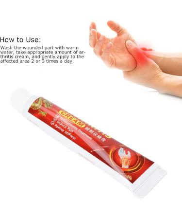 ZJchao 20g Tendon Cream - Effective Muscle Pain Relief Ointment for Thumb Wrist Finger & Ankle - Buy Online on GoSupps.com