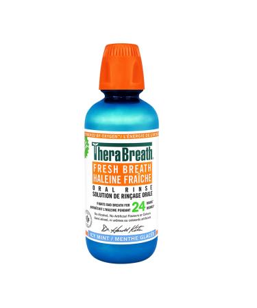 TheraBreath Fresh Breath Oral Rinse  Invigorating ICY Mint Flavor  16 fl oz (473 ml)