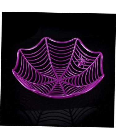 Alipis 4pcs Decorate Spider Web Fruit Bowl Halloween Food Storage Basket Fruit Dish Biscuit Fruit Basket - Buy Online on GoSupps.com