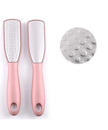 Beaupretty 2-Piece Stainless Steel Pedicure File Set - Double-Sided Heel Scrubber & Skin Exfoliator for Men & Women - Perfect for Soft Smooth Feet - Buy Online on GoSupps.com