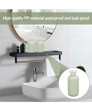 Shampoo Bottles 2PCS Travel Bottles for Toiletries Refillable Plastic Bottles Silicone Travel Bottles for Shampoo Creams Lotion Conditioner Body Wash Travel 200ml Avocado Green - Buy Online on GoSupps.com