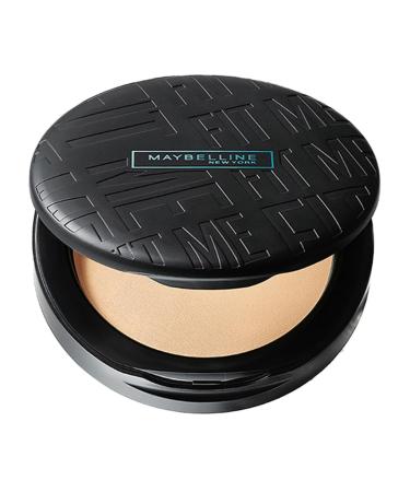May-belline New York Fit Me Matte + Poreless Compact Powder 16H Oil Control with SPF 32 Matte Finish 128 Warm Nude 0.21 Fl Oz