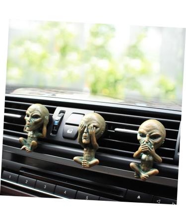 Buy Mobestech Alien Shape Car Air Vent Covers - 3 Sets Aromatherapy Essential Oil Diffusers | International Shipping Available - Buy Online on GoSupps.com
