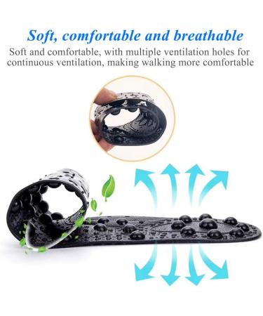 EEUK Acupressure Insoles: Magnetic Massage Insoles for Weight Loss & Foot Circulation - Orthopedic Soles (1 Pair) - Buy Online on GoSupps.com