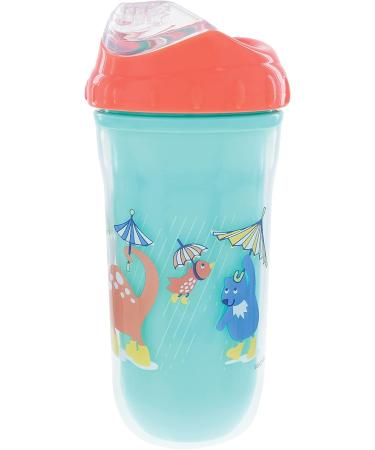 Nuby No-Spill Insulated Cool Sipper 9oz - Pack of 1 (Colors Vary) - Buy Online on GoSupps.com