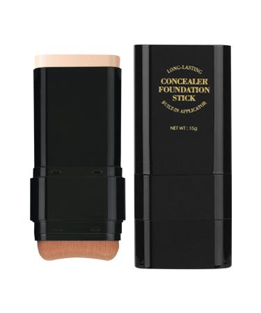 G n rique Foundation Makeup Stick | 15g Skin-Filling Foundation Concealer Dual-Headed Moisturizing Face Cream Under-Eye Cream for Women