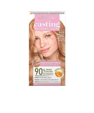 Coloration Semi-permanente L'Oreal Make Up Casting Natural Gloss Sans ammoniaque N 923-rubio muy claro vainilla (180 ml) N 923-rubio muy claro vainilla 180 ml (Lot de 1)
