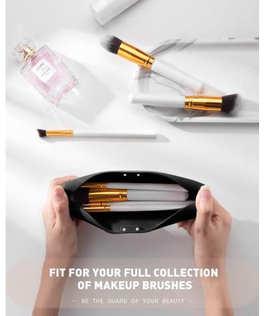 Corneria Silicone Makeup Brush Holder - Portable Travel Organizer by B & C Directly - Perfect Brush Cosmetics Pocket - Buy Online on GoSupps.com