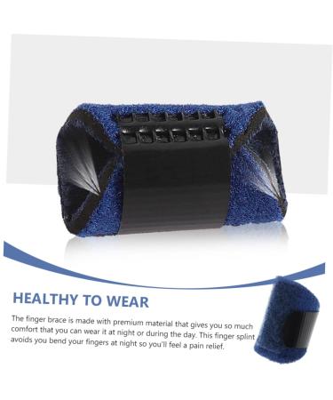 FRCOLOR Adjustable Finger Strap Splint - Finger Immobilizer & Support Brace for Thumb & Wrist - Lightweight Fix Belt for Pain Relief - Buy Online on GoSupps.com