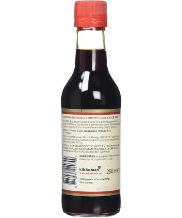 Kikkoman Soy Sauce Bundle of 3 with World Food Shop Scoop (Soy Sauce 250ml Sweet Soy Sauce 250ml Less Salt Soy Sauce 250ml) - Buy Online on GoSupps.com