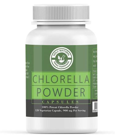 SENTA Holy Natural - The Wonder of World Chlorella Capsule - 120 Veggie Caps Brand: Dalal